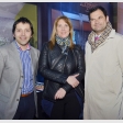 César Farías, Paola Pizarro y Felipe Urbina 