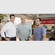 Sergio Carrasco, Wilfredo Castro y Felipe Dote