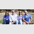 Karen Moreno, Rodrigo Briceño, Cristine Ward y Álvaro Sauterel