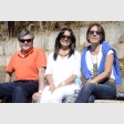 Jorge Cumicheo, Nadia Melgarejo y Alexia Molinet