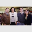 Javier Concha, María Andrea Solís, Álvaro Plaza de los Reyes y Carolina Concha