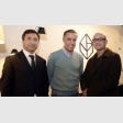 Pablo Altikes, Claudio Arce y Rodrigo Villalobos
