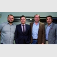 Pablo Godoy, Exequiel Ramírez, Mauricio Svriz y Héctor Anabalón
