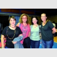 Milenka Markusovic, Yeanett Cisternas, Paula Maldonado y Marcela Urrutia