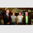 Óscar Serrano, Cristián Serrano, Mauricio Oyarzún y René Quinteros