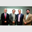 Jorge Betzhold, Walter Véliz, Ketty Pastén y Rubén Pardo