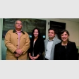 GabrielMadero, Paulina Delgado, Javier Muñoz y Cecilia Demergasso