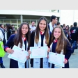 Catalina Berenguela, Siomara Chau y Antonia Contreras