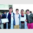 Genaro Fredes, Vicente Caro, José Antonio y José Pablo Peréz