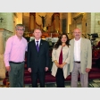 Mauricio Brown, Rodrigo Sfeir, Teresa Guerrero y George Bonan