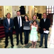 Robinson Hernández, Francisco Correa, Paulina Salgado, María Eugenia Reyes, Emma Ascoli y Luis Moncayo