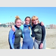 Mike Laack, Leonora Bohnsen y Jana Richfer