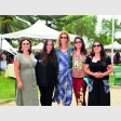 Claudia Suárez, Moníca Vasquez, Claudine Copetta, Paloma Nuñez  y  María de los Ángeles Gallardo