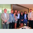 Arturo Cox, Cristian Urbina, Andrea Alvarez, Francisco Diaz-Valdes, Claudia Acosta y Javier Dinamarca