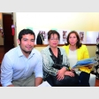 Jorge Llanos, Teresa Torres y Patricia Guerrero