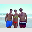 Francisco Jameson, Florencia Bianchi y Mateo Quiroga