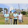 Octavio Gamburi, Benjamín Morande, Patricio  Esquinazi y Cristóbal Alcalde