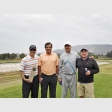 Roberto Abusleme, Claudio Rodríguez, Jordi Galimagy y Álvaro León