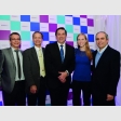 Carlos Narváez, Andrés Bottinelli, Dr. Patricio Weitz, Meagan Colvin e Iván Aguancha
