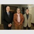 Gunther Spratz, Andrés Fried y Osvaldo Gaio