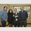 Felipe Oelckers, Francisca Barros, Rodrigo Miranda y Sebastián Vio