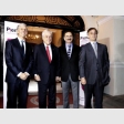 Gonzalo Bofill, Sebastián Piñera, Eduardo Dib y Pier Paolo Zaccarelli