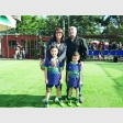 Alicia Arellano, Fredy, Bastián y Rafael Kristjanpoller