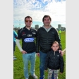 Oscar Correa, Roberto y Antonella Audano