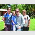 Luca Visintini, Raffaela Visintini,Sergio Visintini y Mateo Visintini 