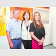 Aldo Caffarena, loreto Crisosto y Claudia Canobra