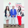 Carolina Garrido, Ricardo Alarcón y Gisela Delgado