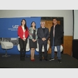 Constanza Alvear, Chribet Arriagada, Luis Vicentela y Benjamín Weissglas