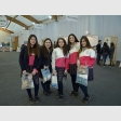 Isidora Gallegos, María Paz Baeza, Josefa Carvajal, Catalina Ríos y Javiera Ramírez