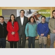 Álvaro Ormeño, Camila Merino, Cristian Infante, María Angélica Vera, Jhon Araneda e Iván Chamorro