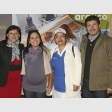 María Guzmán, Pamela Molina, Gladys hernández y Mauricio Leiva REGION