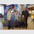 Mauren Echeverría, Andrei Chtcherbakov, Pamela Cerda, Grigori Chtcherbakov, Gabriel Cerda y Luis Muñoz