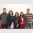 Cristián Muñoz, Claudia Pareja,Diana Puentes, Viviana Salazar y Mario Urrutia