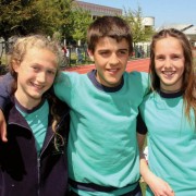 Interescolar de atletismo en colegio instituto ingles, Rancagua.