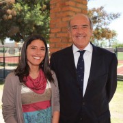Ceremonia de primera comunión en el colegio Instituto Inglés, Rancagua