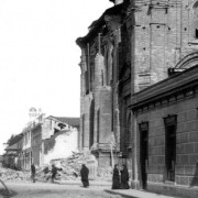 El terremoto de 1928:  Caída y reconstrucción de Talca