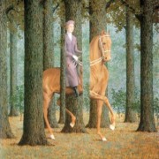 La firma en blanco, René Magritte