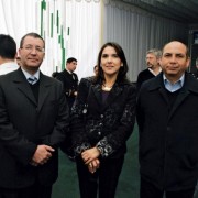 Colocación simbólica primera piedra, Proyecto Laguna del Mar, Inmobiliaria Aconcagua.