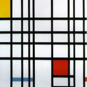 Piet Mondrian, Composición en rojo, amarillo y azul