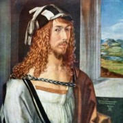 Autorretrato con Guantes, Alberto Durero