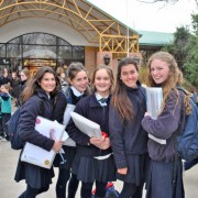 Vuelta de vacaciones de invierno, colegio La Cruz, Rancagua
