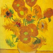 JARRÓN CON CATORCE GIRASOLES, VINCENT VAN GOGH