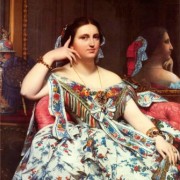 Madame Moitessier Sentada, Auguste-dominique Ingres