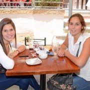 Café veraniego en terrazas