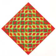Descubriendo las obras del museo, Suprematismo Dinámico de Victor Vasarely