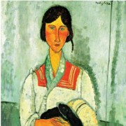 Gitana con niña, de Amedeo Modigliani